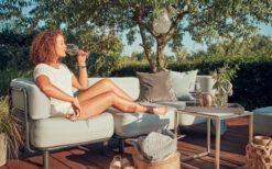 One Bar Element 3 Aufblasbarer Hocker Black -Campingmöbel 200978 2614124