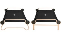Disc-O-Bed Stockbett XL Schwarz -Campingmöbel 278919 2303416