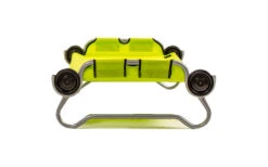 Disc-O-Bed Kid-O-Bed Einzelbett Runder Rahmen Ohne Seitentasche -Rot -Campingmöbel 378593 2274737 2