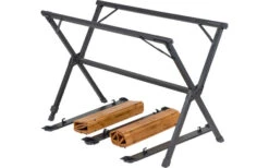 Bo-Camp Urban Outdoor Maryland Bambus Alu Rolltisch -Campingmöbel 391832 2886211