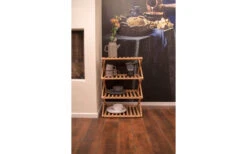 Bo-Camp Urban Outdoor Fitzroy Bambus Faltschrank 4 Fächer -Campingmöbel 391841 2886572