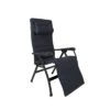 Crespo Recliner Air Deluxe Relaxsessel Dunkelgrau -Campingmöbel 464618 3408663