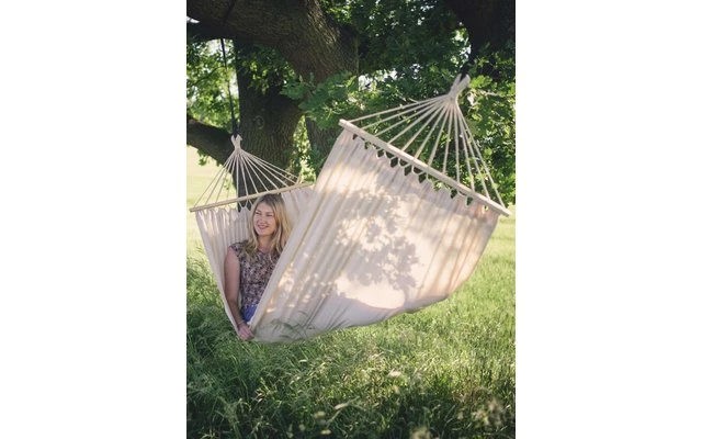 Amazonas Tobago Hängematte 200 X 80 Cm Beige 5 Amazonas Tobago Hängematte 200 X 80 Cm Beige – Bild 3