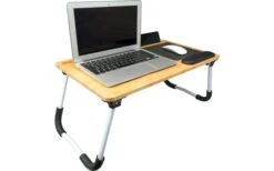 Schwaiger Faltbarer Laptop Tisch Braun -Campingmöbel 503720 3328554