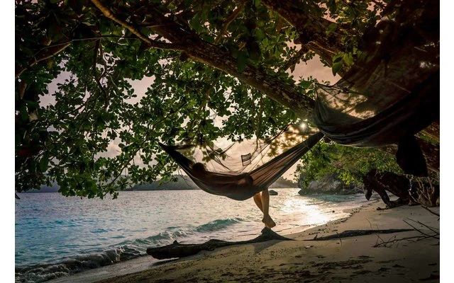 Amazonas Hängematte Moskito-Traveller Extreme Schwarz 7 Amazonas Hängematte Moskito-Traveller Extreme Schwarz – Bild 5