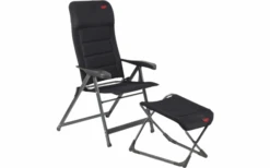 Crespo AP 237 Air Deluxe Relaxsessel Schwarz -Campingmöbel 678972 4972826 1